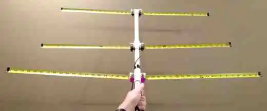 Portable 2-Meter Yagi-Uda Antenna for Handheld Radios