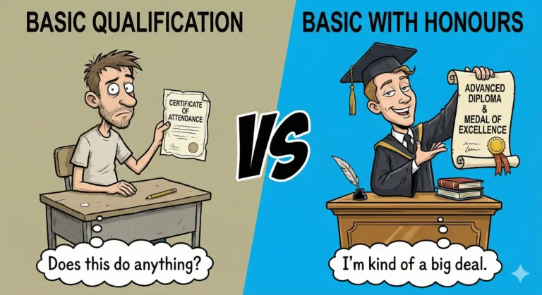 Basic Qualification Vs Basic with Honours